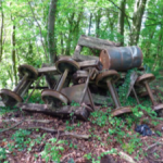 Abandoned trolley