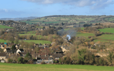 Steam through Box and Corsham