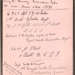Pages from the album of Kathleen Crisp, courtesy of Peter Wood