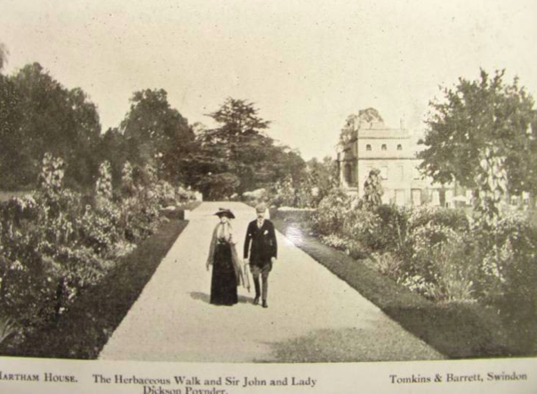 Sir John and Lady Dickson Poynder. Circa 1906