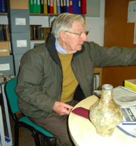Ken with the 300-year-old jug