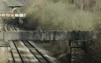 Corsham Railway Station: 50 years ago and the present day