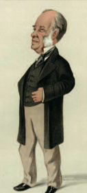 Sir Gabriel Goldney as depicted in Vanity Fair in 1872
