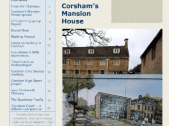 Corsham’s Mansion House – an update