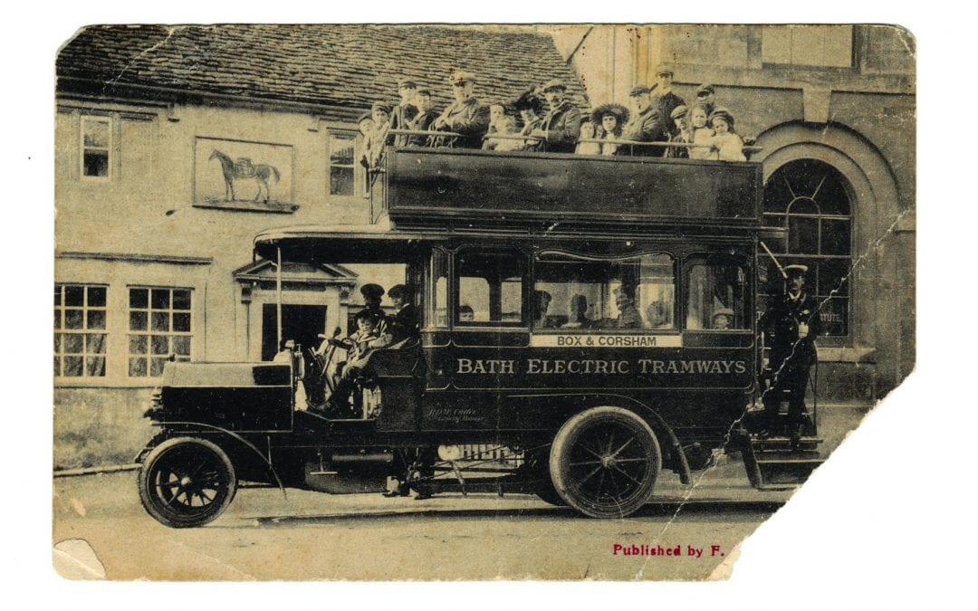 Bath Bus Postcard
