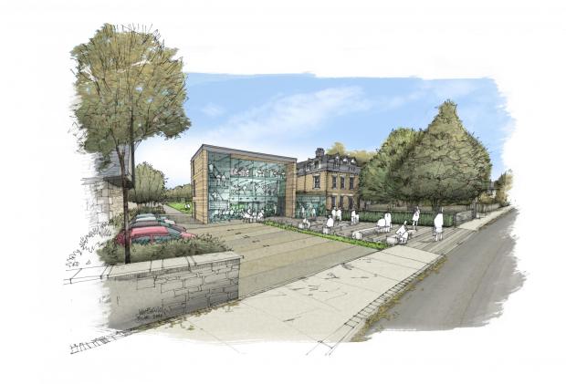 An artists' impression of the Corsham Digital Hub