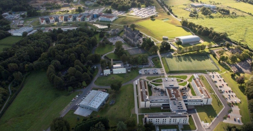 Aerial view of MoD Corsham (formerly Basil Hill Barracks)