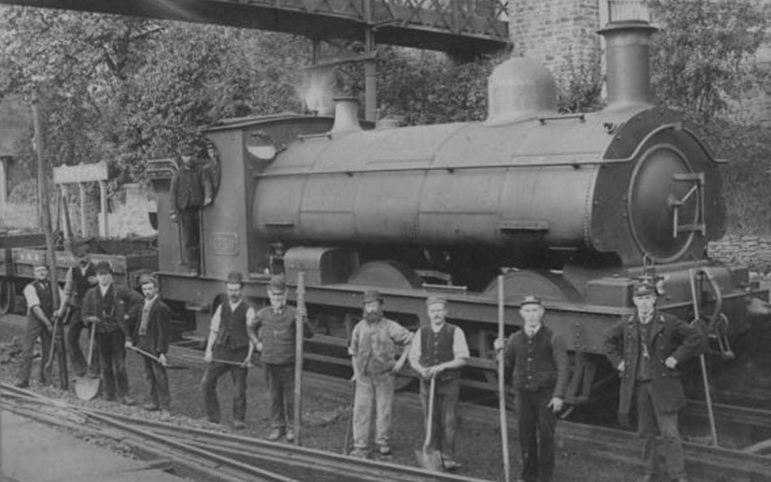 An early photograph of Corsham Station