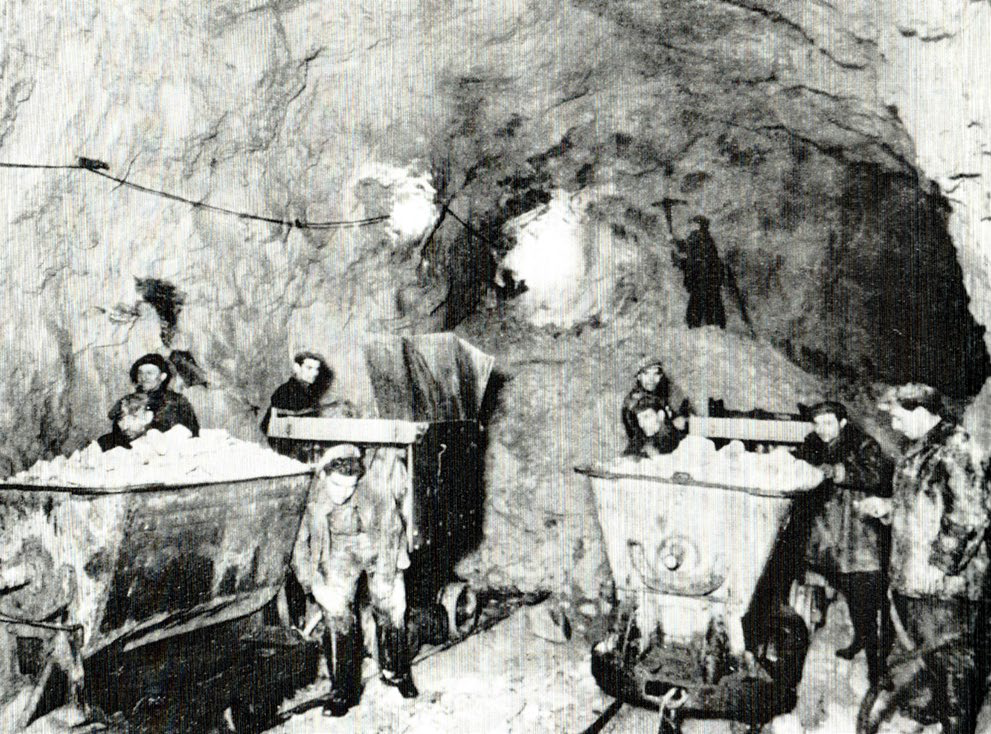 Working conditions in Corsham Mines